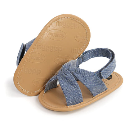 Infant Baby Girls Boys Summer Sandals Premium Unisex Non Slip Rubber Soft Sole Breathable Toddler First Walker Outdoor Beach Shoes