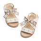 Felix & Flora Toddler Girls Sandals Soft Rubber Flats Summer Baby Flower Girl Shoes.