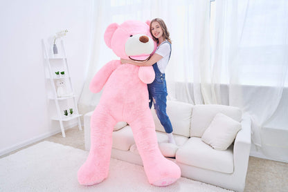 IKASA Giant Teddy Bear Plush Toy Stuffed Animals(Brown,78 inches)