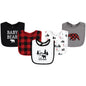 Hudson Baby Unisex BabyCotton Bibs
