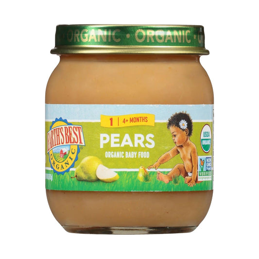 Earth's Best Pear Puree, Organic, 4 ounce