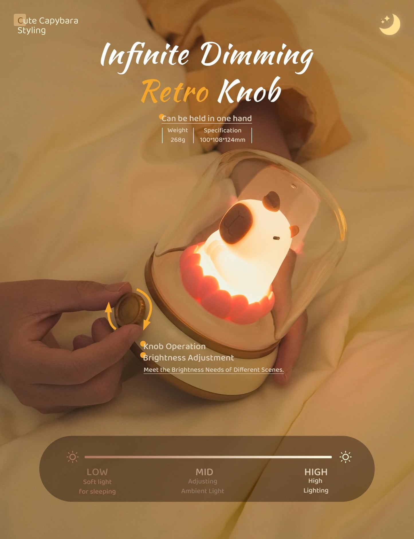 Cute Chibi Flame Lamp, Anime Cozy Lights, Retro Rechargeable Night Light, Decor, Cute Desk Accessories, Gifts