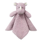 Baby Pink Rhino Soft Stuffed Animal Security Blanket, Plush Rhino Character Lovey Blanket, Baby Shower/Nursery Gift, Newborn Infant Toddler Snuggle Blankie for Boys Girls, 14 Inches