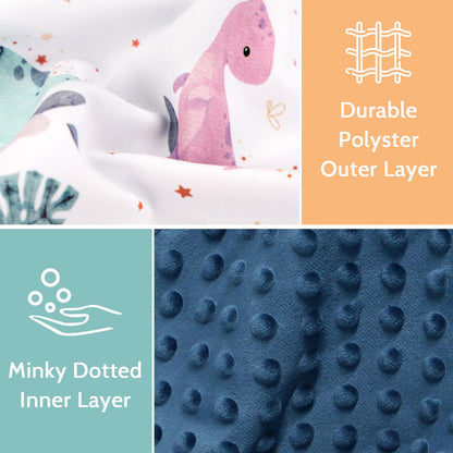 DILIMI Car Seat Cover Baby Girl, Minky Warm Winter Car Seat Covers for Babies, Peekaboo Opening Infant Car Seat Cover, Nursing Cover Carseat Canopy, Pink Flower