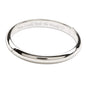 Personalized Sterling Silver Baby Bangle Bracelet Gift for Child, Toddler, Kids, Teen, or Women Custom Jewelry with Engraved Name