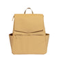 Freshly Picked Classic II Diaper Bag Backpack, Wipeable Vegan Leather With Changing Pad (Sage Green V2)
