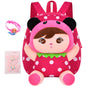 Cute Toddler Backpack Plush Doll Toy Snack Travel Bag Preschool Shoulder Bag Gift for Kid