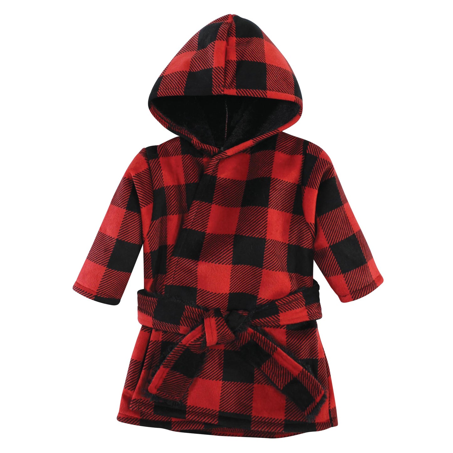 Hudson Baby Unisex BabyMink with Faux Fur Lining Pool and Beach Robe Cover-ups