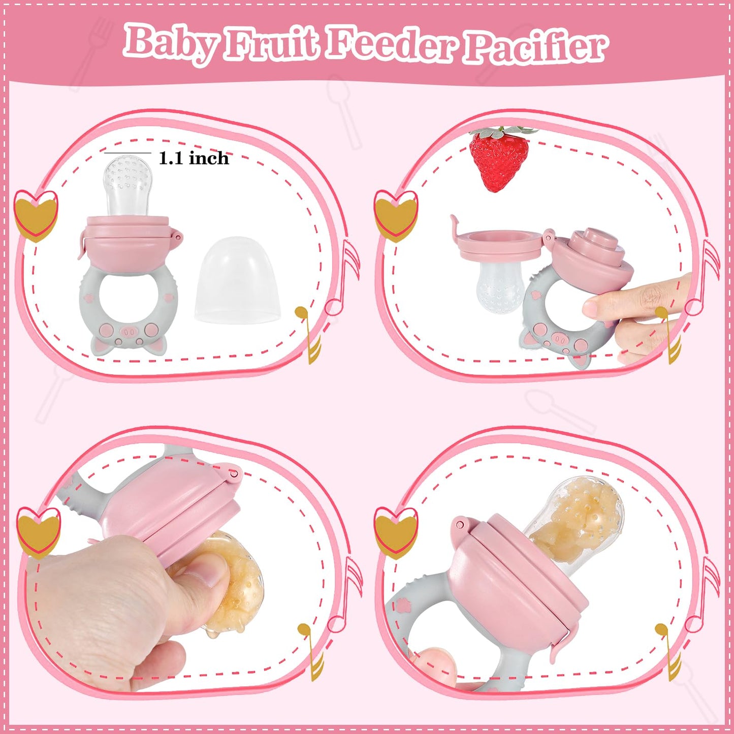 Silicone Baby Feeding Set 10 Pcs Baby Led Weaning Supplies Suction Bowl Divided Plate Baby Bibs Fruit Feeder Baby Spoons Forks Sippy Cup Toddler Utensil Sets Baby Essentials for Newborn Gift
