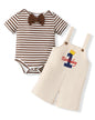 NZRVAWS Newborn Baby Boy Clothes Letter Printed Romper Shorts Summer Infant Outfits Camo Clothing Set 0 3 6 9 12 Months