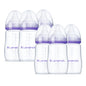 Lansinoh Anti-Colic Baby Bottles for Breastfeeding Babies, 5 Ounces, 3 Count, Includes 3 Slow Flow Nipples, Size S