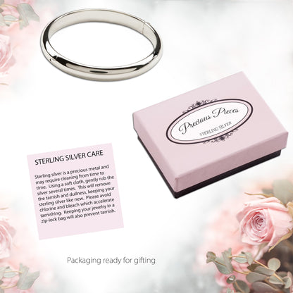 Personalized 14K Gold-Plated Baby Bangle Bracelet Gift for Infant, Toddler, Kids, Teens or Women Bracelet, Custom Jewelry with Engraved Name