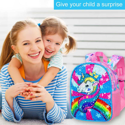 AGSDON Toddler Backpack Leash, 9.5" Safety Harness Dinosaur Bag - Removable Tether