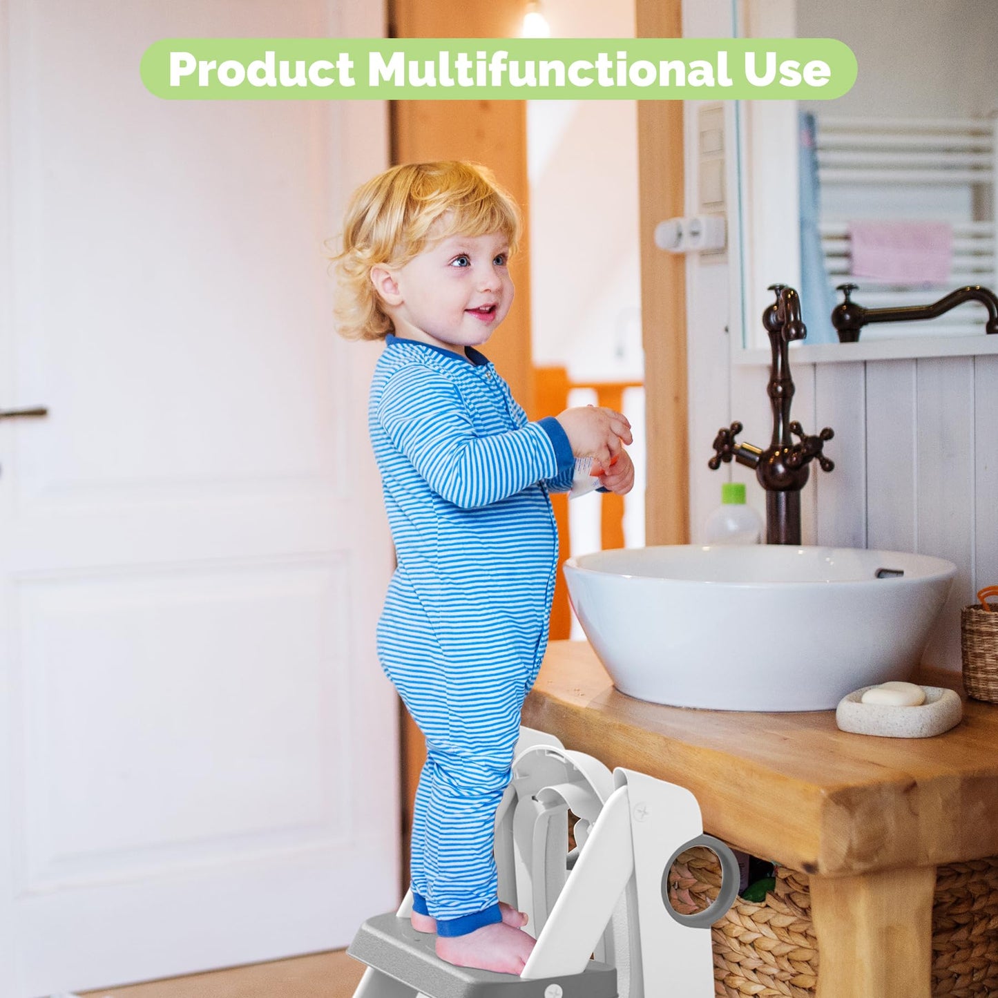Training Toilet Ladder, Multi-Use, Convenient and Suitable for Most Situations，Girls, Boys