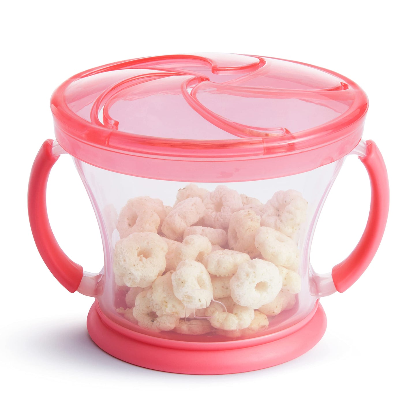 Munchkin Cool Cat Sippy Cup for Toddlers, Stainless Steel Straw Cup, 8 Ounce, Pink