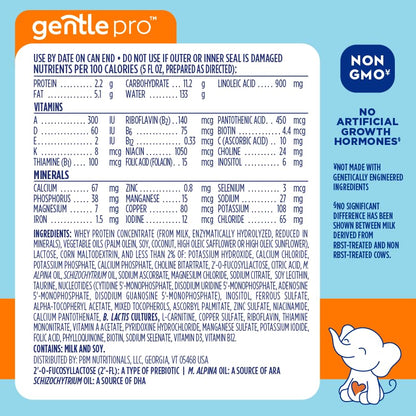 Good Start | Dr. Brown’s Gentle Pro, Baby Formula Powder, For Sensitive Tummies, Easy Digestion and Softer Poops, Infant Formula with Probiotics, DHA, Non-GMO, 20 Ounce
