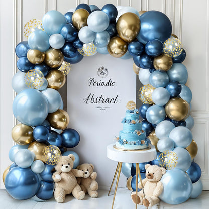 Black And White Balloon Arch Kit, Double Stuffed White And Black Balloons Garland Pearl White Sand Black Latex Balloons Different Size for Wedding Coquette Birthday Party Decorations
