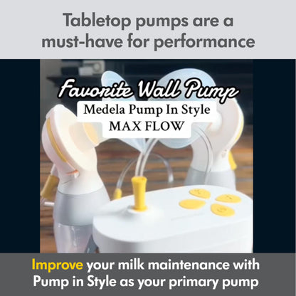 Medela Pump in Style Breast Pump Starter Kit | Classic Pump | Double Electric Breastpump with Bottles