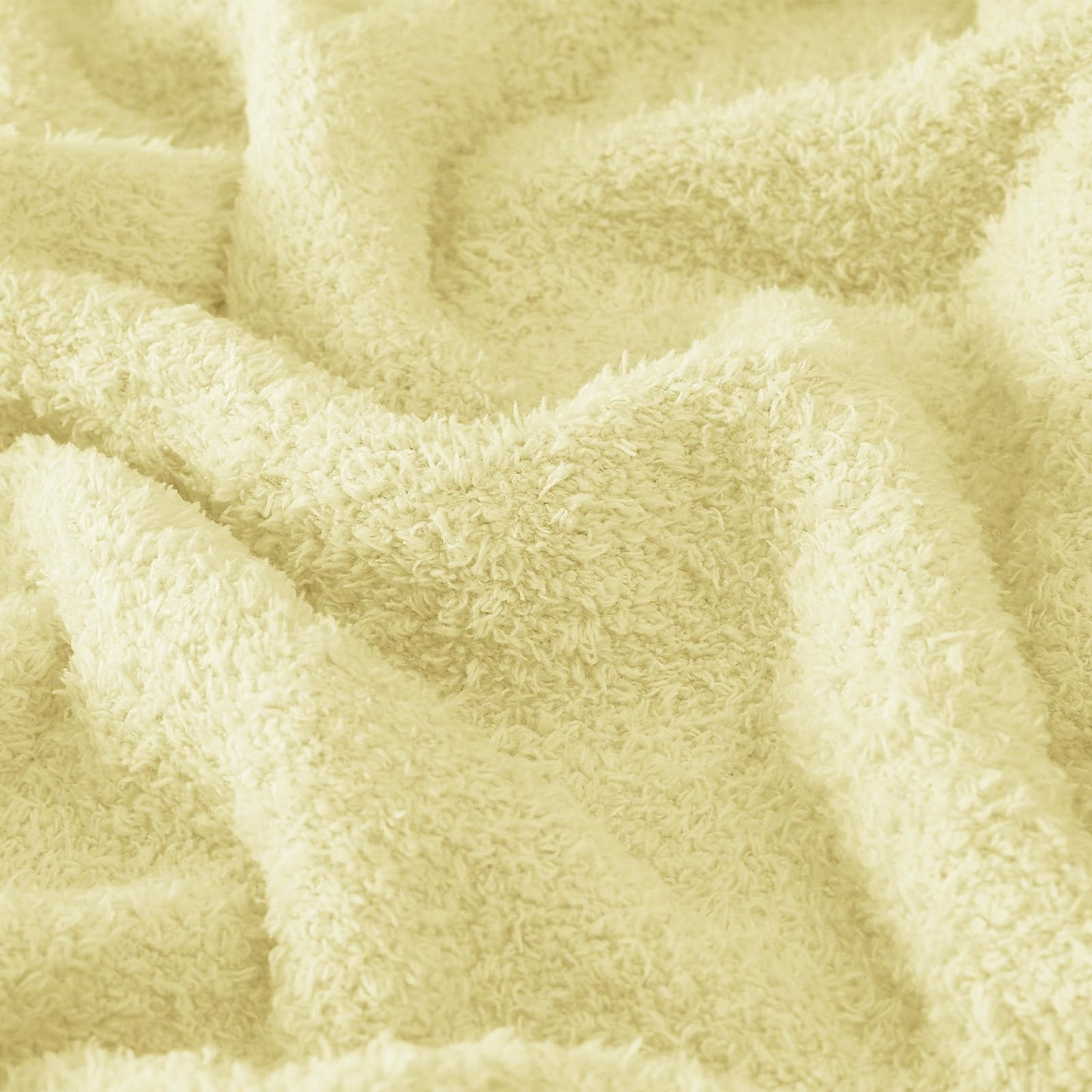 CYMULA Kids Blanket for Boys Girls 30x40 inches, Soft Cozy Fuzzy Swaddle Throw Blanket for Crib Stroller, White