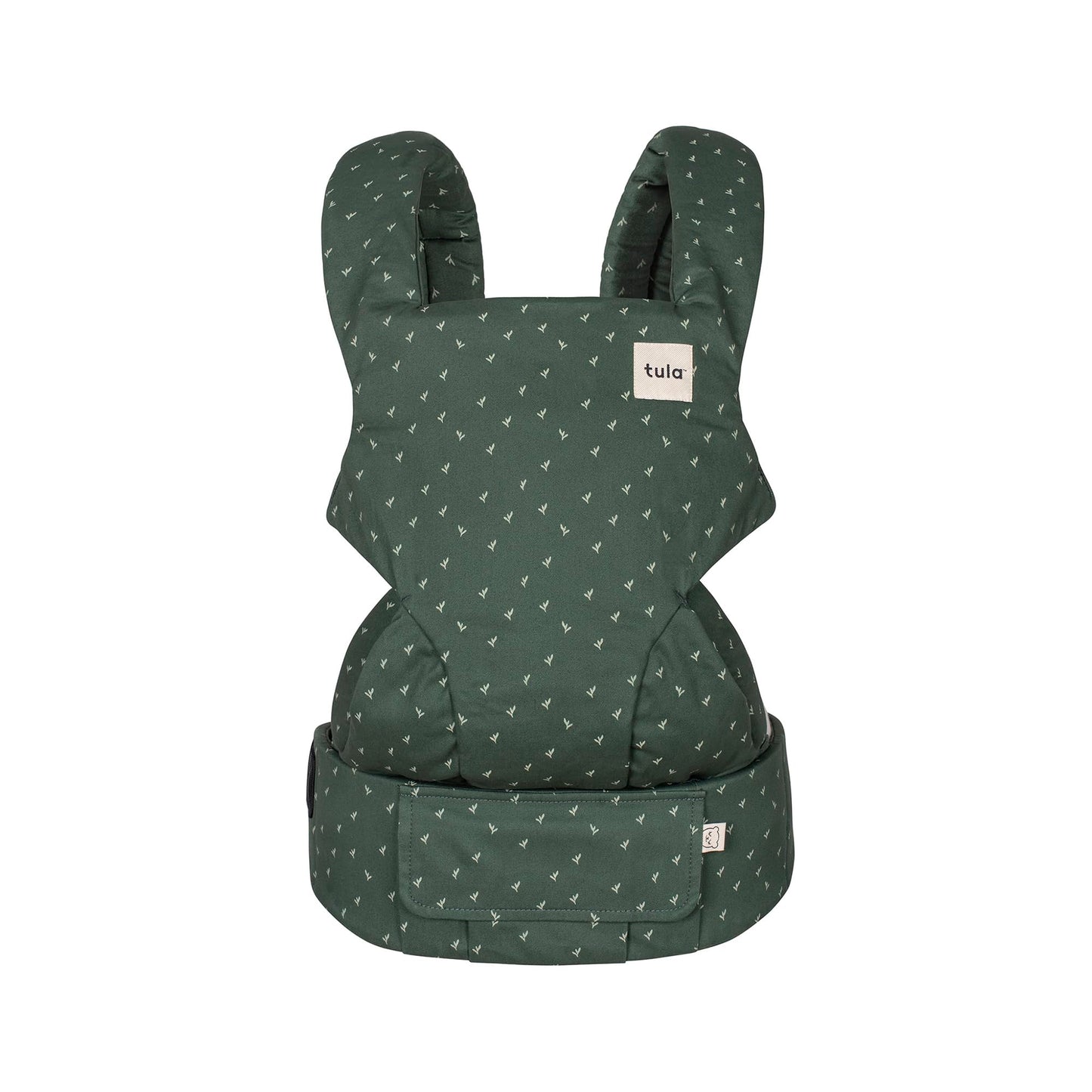 Baby Tula Explore Linen Baby Carrier 7 – 45 lb, Adjustable Newborn to Toddler Carrier, Multiple Ergonomic Positions Front and Back, Breathable and [Natural – Explore + Linen, Ash