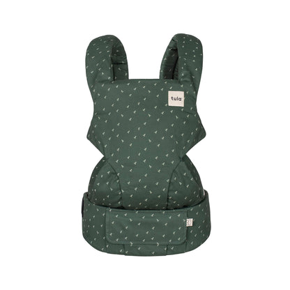 Baby Tula Explore Linen Baby Carrier 7 – 45 lb, Adjustable Newborn to Toddler Carrier, Multiple Ergonomic Positions Front and Back, Breathable and [Natural – Explore + Linen, Ash
