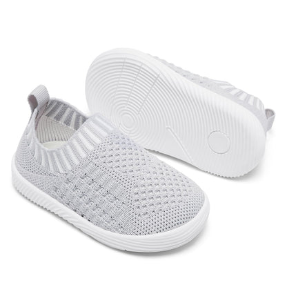 MORENDL Baby Shoes Toddler Walking Sock Shoes Non-Slip Breathable Boys & Girls Sneakers Infant Tennis Shoes