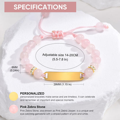 Personalized Baby Bar Bracelet : 18K Gold Plated Custom Name ID Plate Bracelet for Children Toddler from Mom, Engraved Kid Name for Daughter Son, New Born Birthday Gift,Adjustable,Nickel free