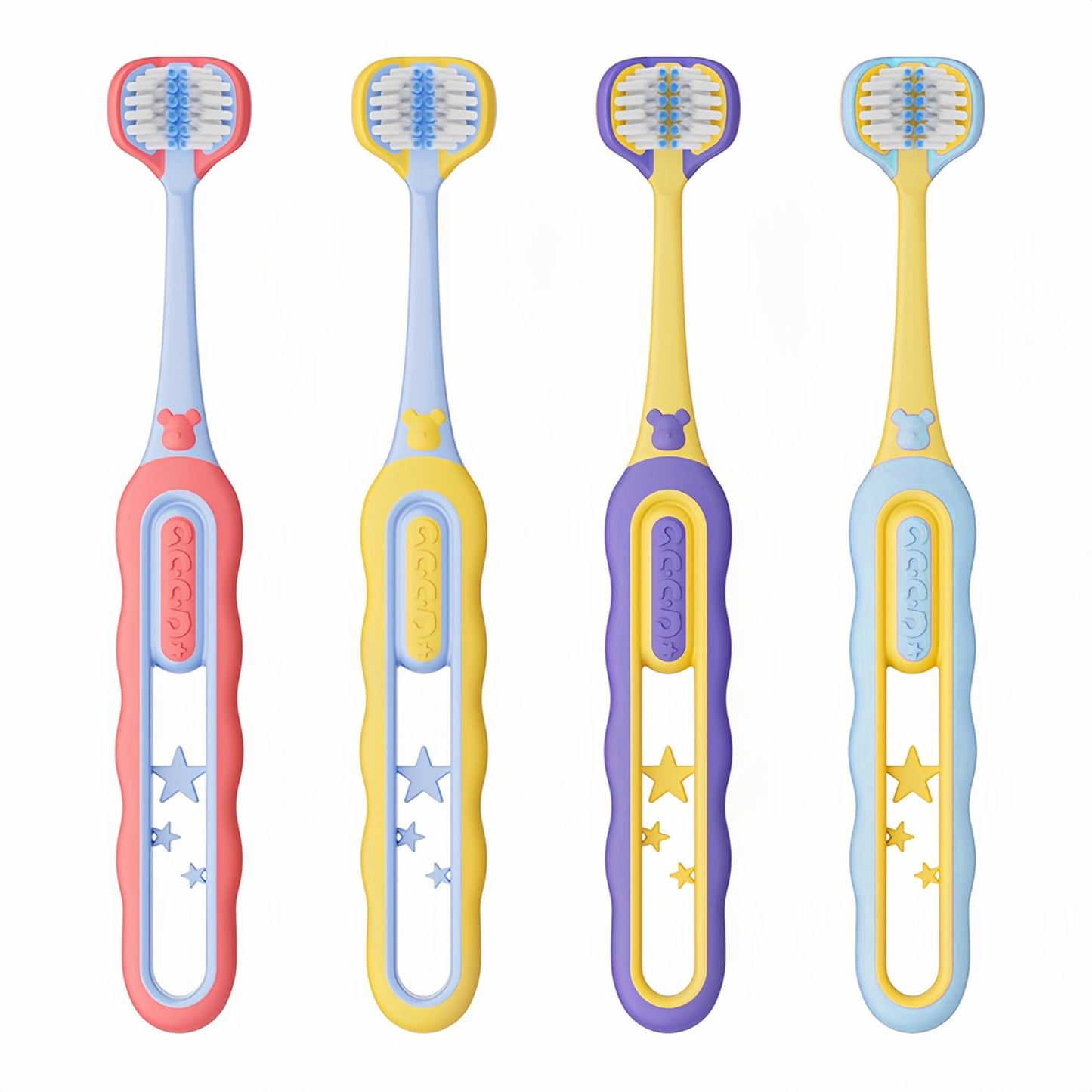 Baby Tongue Cleaner, Baby Toothbrush, 42Pcs Disposable Infant Toothbrush Clean Baby Mouth,Gauze Gum Cleaner Toothbrush Baby Oral Cleaning Stick Dental Care for 0-36 Month Baby+Free 1 Finger Toothbrush
