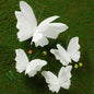SUNBEAUTY Butterfly Party Decorations, 3D Paper Butterfly Decoration, Hanging Paper Butterfly for Baby Shower Decorations Girls, Women, Paper Flowers for Wall Decoration, Set of 4