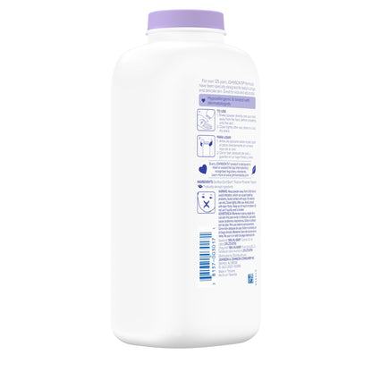 Johnson's Baby Powder, Naturally Derived Cornstarch with Aloe & Vitamin E for Delicate Skin, Hypoallergenic and Free of Parabens, Phthalates, and Dyes for Gentle Baby Skin Care, 15 oz