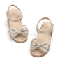 Felix & Flora Toddler Girls Sandals Soft Rubber Flats Summer Baby Flower Girl Shoes.