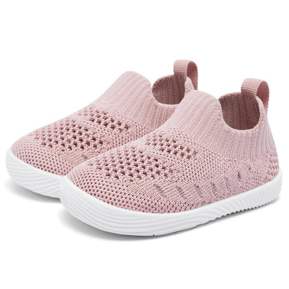 MORENDL Baby Shoes Toddler Walking Sock Shoes Non-Slip Breathable Boys & Girls Sneakers Infant Tennis Shoes