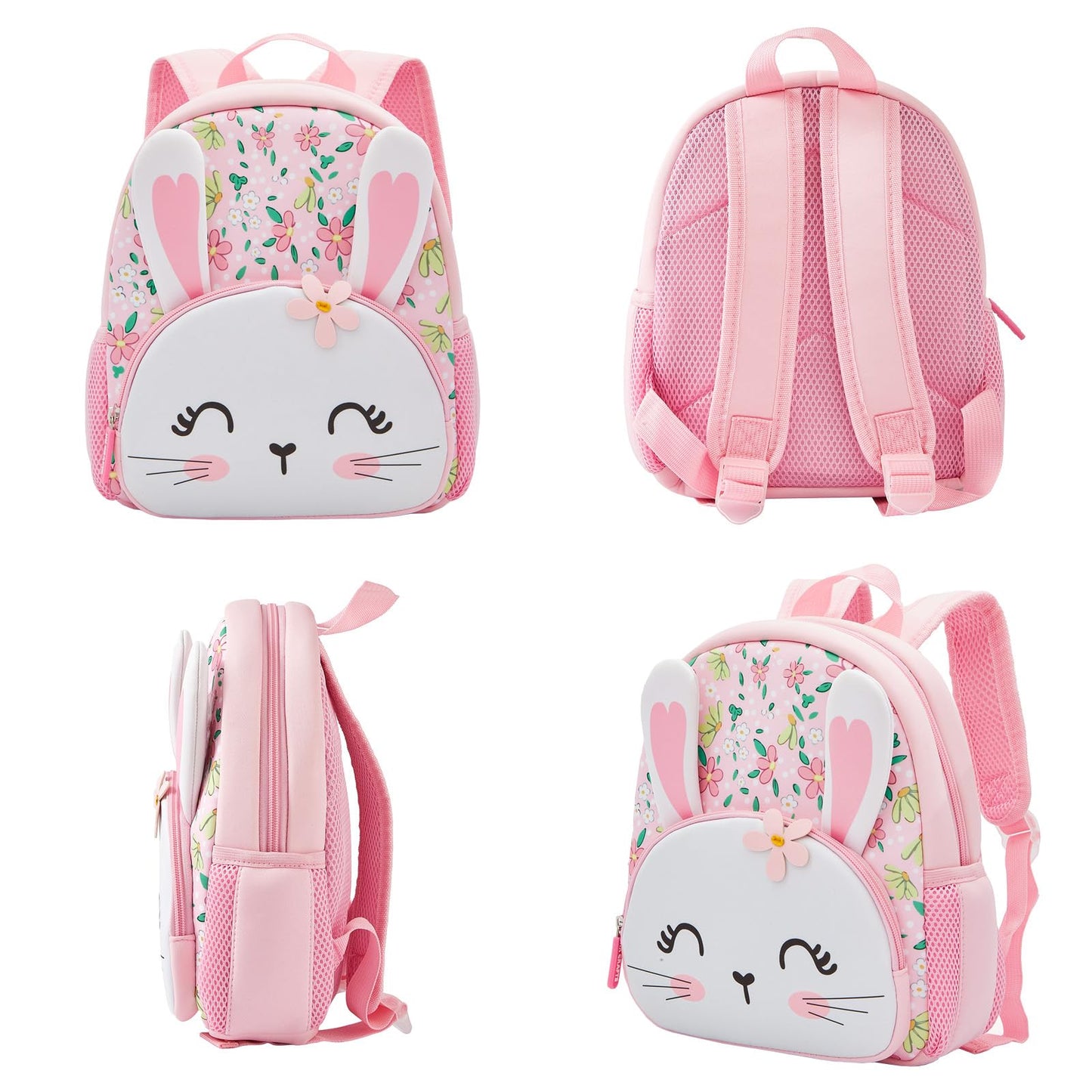 KK CRAFTS Preschool Backpack Toddler Neoprene Animal Schoolbag Lunch backpack for Kids Boys Girls(Dinosaur)