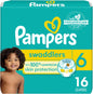 Pampers Baby Diapers - Swaddlers - Size 1, 198 Count, Ultra Absorbent Disposable Infant Diaper
