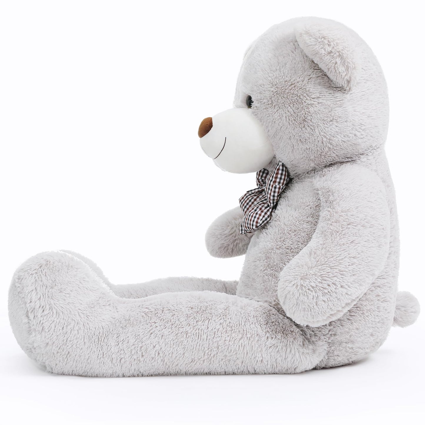 51 inch Big Teddy Bear Cute Giant Stuffed Animals Soft Plush Toy for Girlfriend Kids for Birthday Christmas Valentine's Day