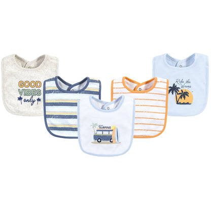 Hudson Baby Unisex BabyCotton Bibs