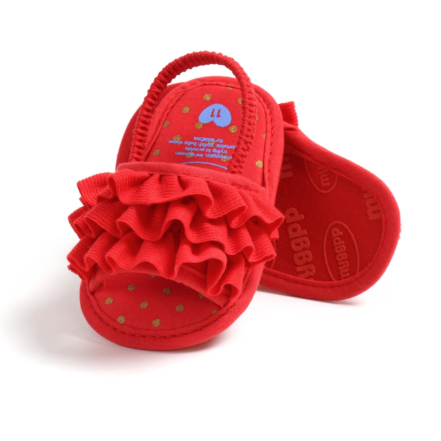 Infant Baby Boys Girls Sandals Summer Baby Wedding Dress Flat Shoes Newborn Crib Shoes First Walkers Prewalkers Shoes