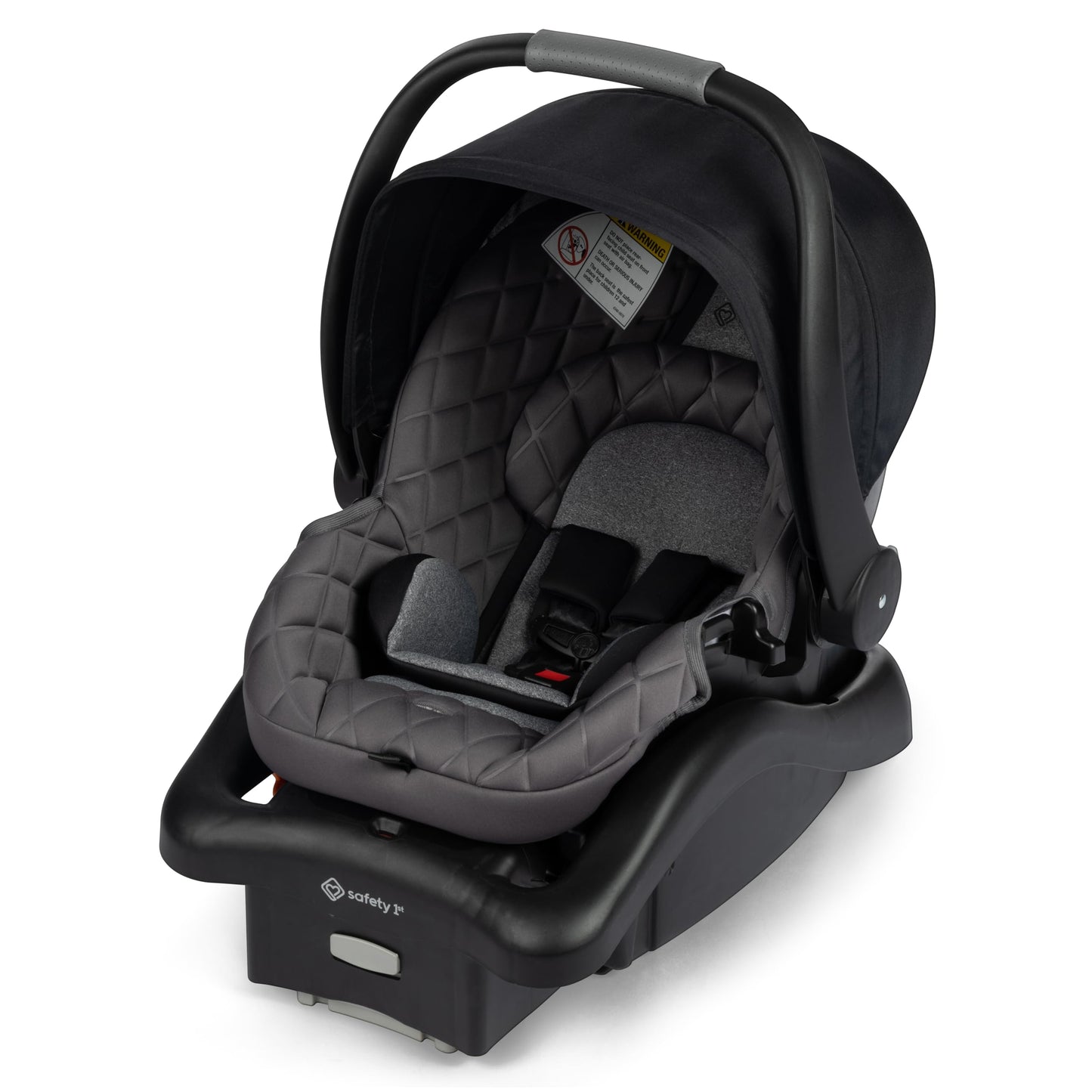 Safety 1ˢᵗ® onBoard™ Insta-Latch™ DLX Infant Car Seat with Base, Baby Car Seat for 4-30 lbs., Rear Facing Car Seat, Beach Rose