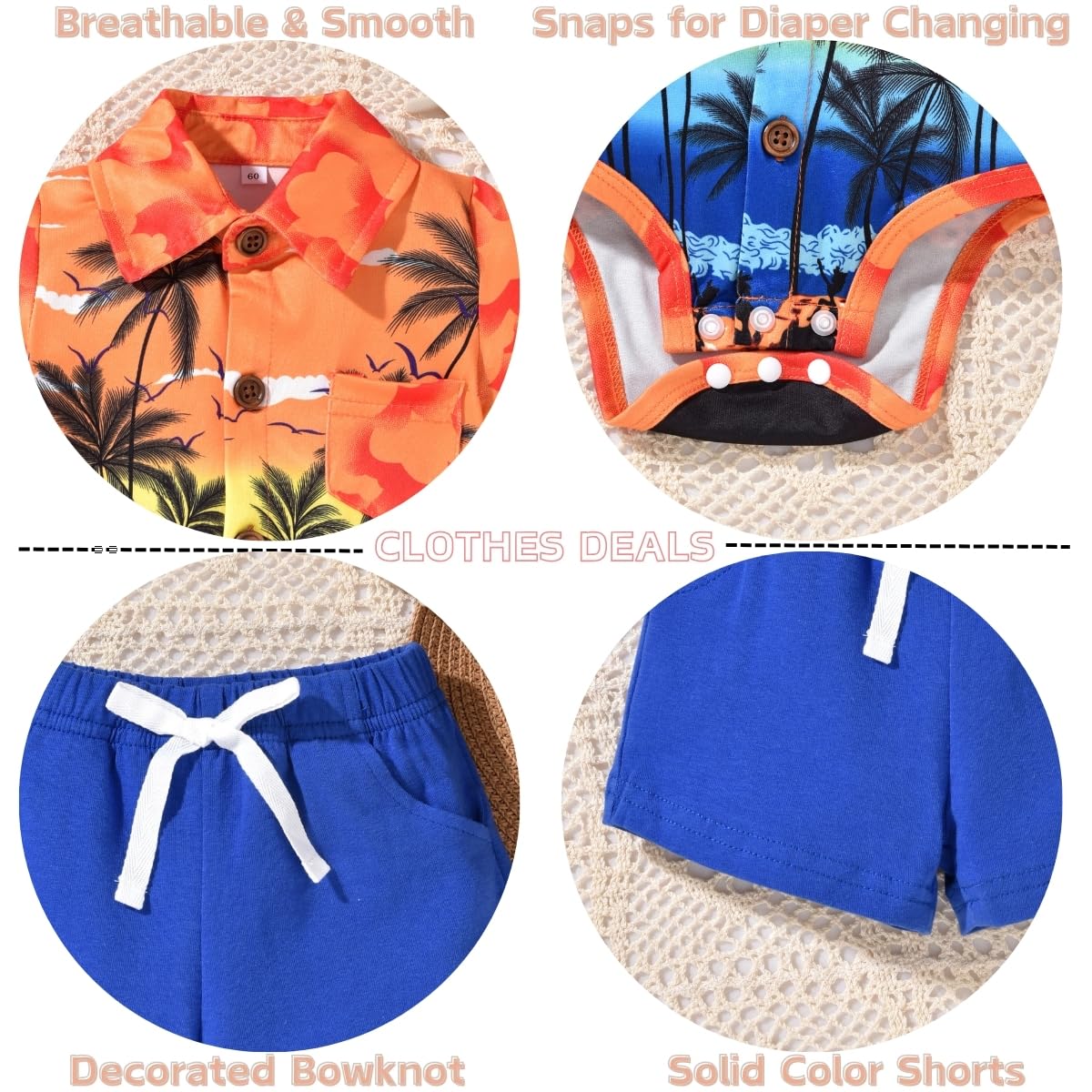 Baby Boy Hawaiian Outfit