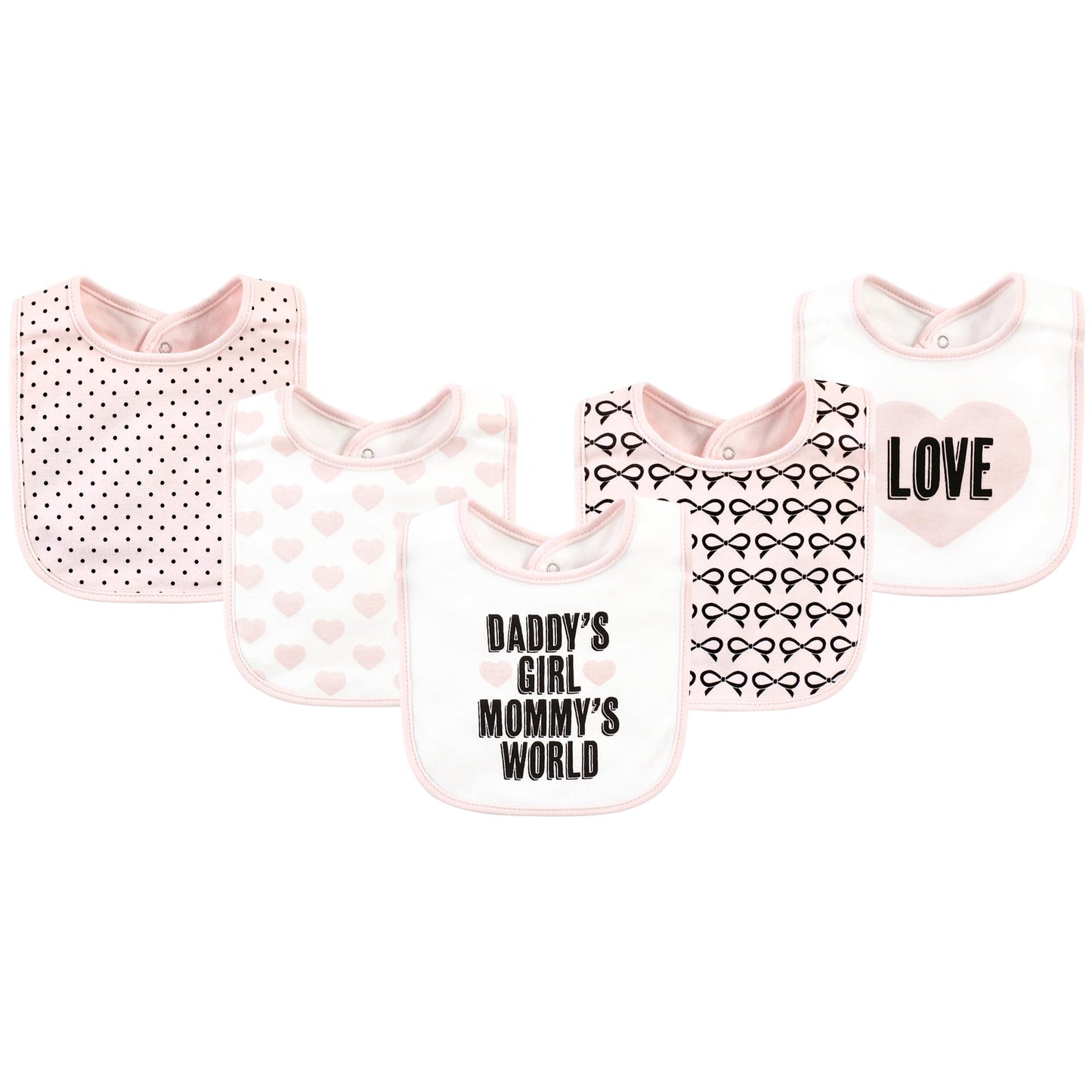 Hudson Baby Unisex BabyCotton Bibs