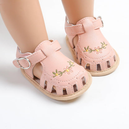 Baby Sandals Infant Boys Girls Summer Dress Flat Shoes Beach Sandals Newborn Crib Shoes First Walkers Prewalkers
