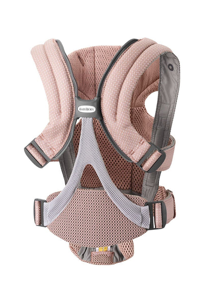 BabyBjörn Baby Carrier Free, 3D Mesh, Dusty Pink