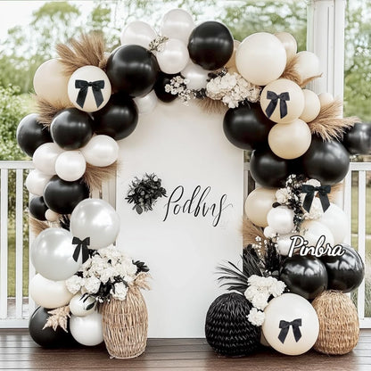 Dusty Blue Balloon Garland Double Stuffed Slate Pastel Blue White Sand Pearl Balloon Arch Kit for Baby Shower Birthday Bridal Shower Wedding Graduation Party Decorations