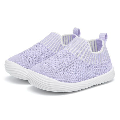 MORENDL Baby Shoes Toddler Walking Sock Shoes Non-Slip Breathable Boys & Girls Sneakers Infant Tennis Shoes