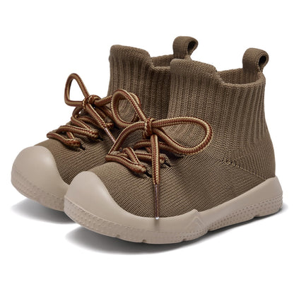 MORENDL Baby Sock Shoes Toddler Sneakers Infant Tennis Slip On Walking Shoes Boys & Girls Non-Slip Slippers