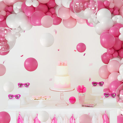 Sage Green Pink Balloon Arch kit,131Pcs Pastel Pink Green Sand White Peach Balloon Arch Graland Kit for Baby Shower Wedding Bridal Birthday Gender Reveal Party Decorations