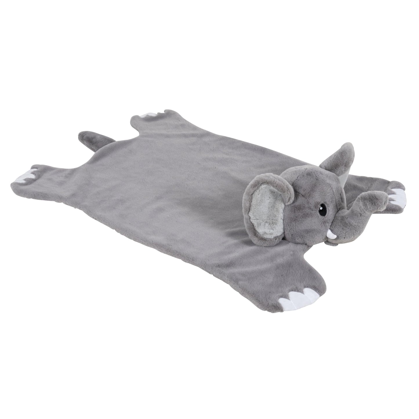 Plush PlushieRugs - Animal Rug for Kids Room, Fluffy Nursery and Fur Kids Rugs for Playroom - Big Large Stuffed Animals Irregular Shaped Rug that Works Great as Woodland Nursery Decor (Dinosaur)