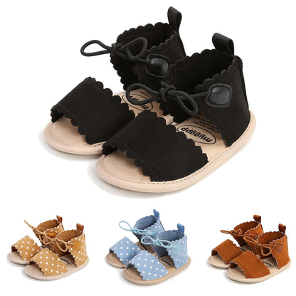 Infant Baby Girls Boys Summer Sandals Premium Unisex Non Slip Rubber Soft Sole Breathable Toddler First Walker Outdoor Beach Shoes