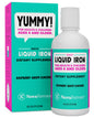 NovaFerrum Yummy | Pediatric Drops Liquid Iron Supplement for Infants and Toddlers | Liquid Iron for Kids | 15mg of Iron Per 1mL Dose | Ages 4 & Under | Gluten Free Certified | Sugar-Free | Raspberry