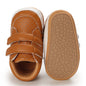 E-FAK Baby Shoes Boys Girls Infant Sneakers Non-Slip Rubber Sole Toddler Crib First Walker Shoes